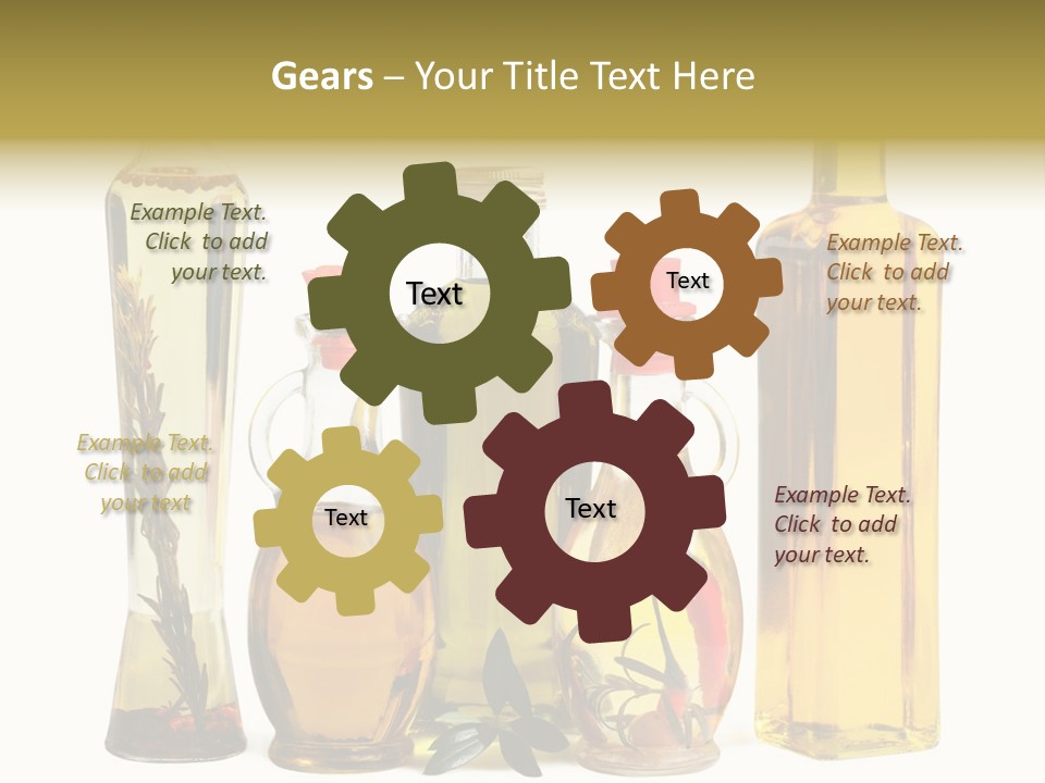 Descriptive White Deli PowerPoint Template