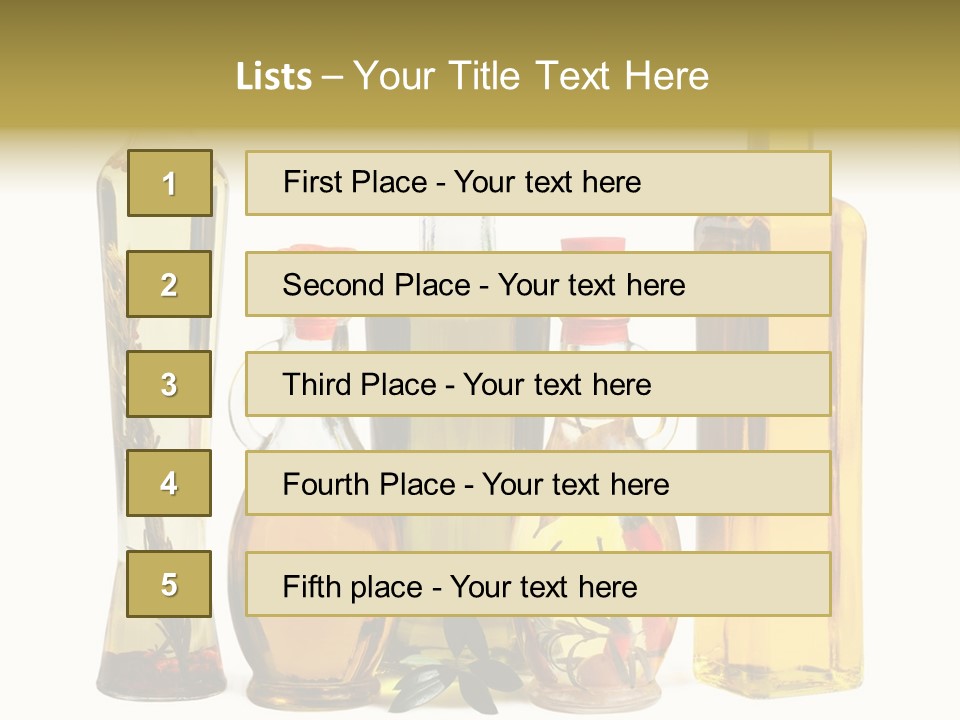 Descriptive White Deli PowerPoint Template
