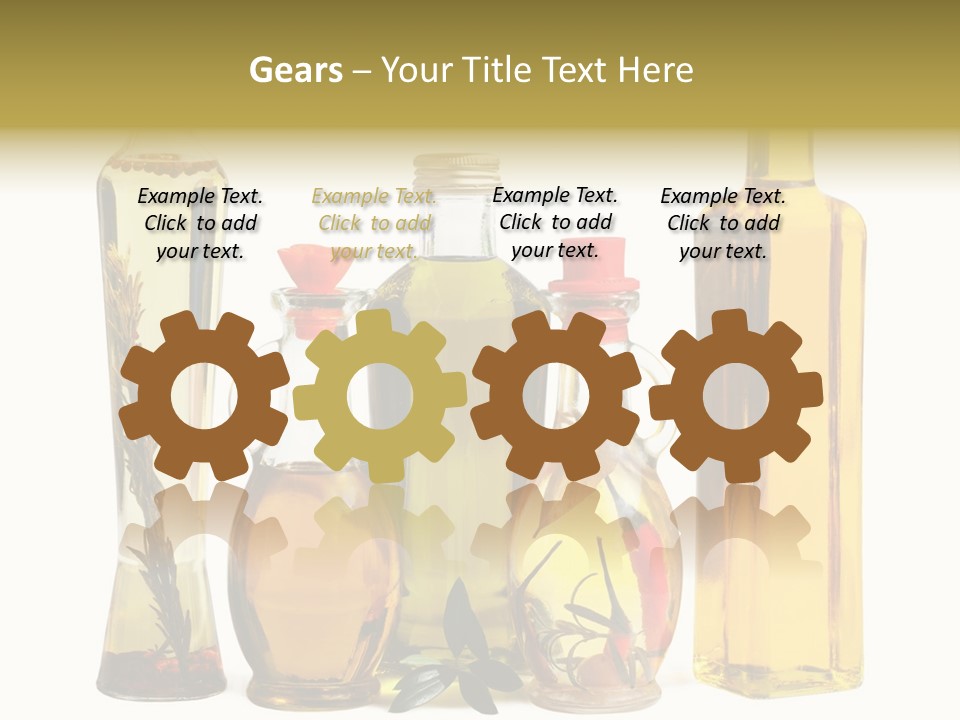 Descriptive White Deli PowerPoint Template