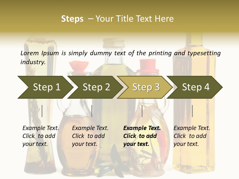 Descriptive White Deli PowerPoint Template
