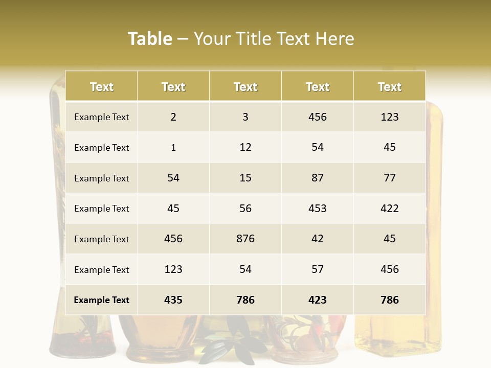 Descriptive White Deli PowerPoint Template