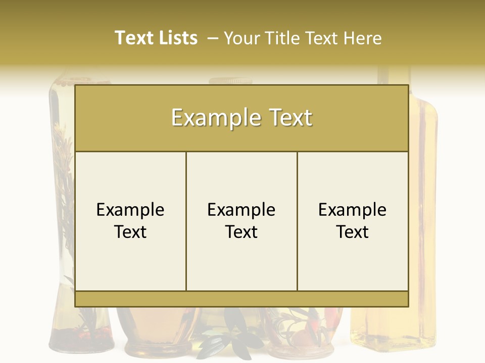 Descriptive White Deli PowerPoint Template