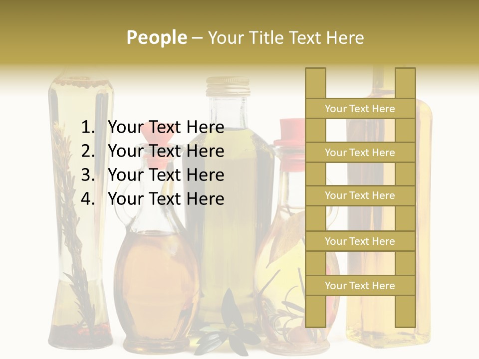 Descriptive White Deli PowerPoint Template