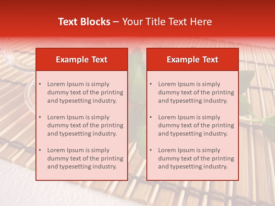 Substance Alternatives Substitute PowerPoint Template