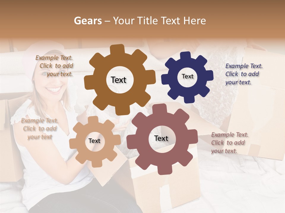 Home Couple Radiant PowerPoint Template