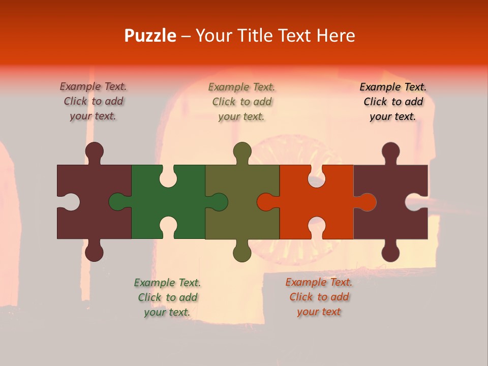 Glass Romance Place PowerPoint Template