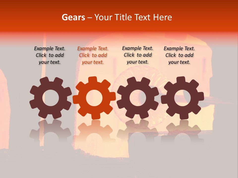 Glass Romance Place PowerPoint Template