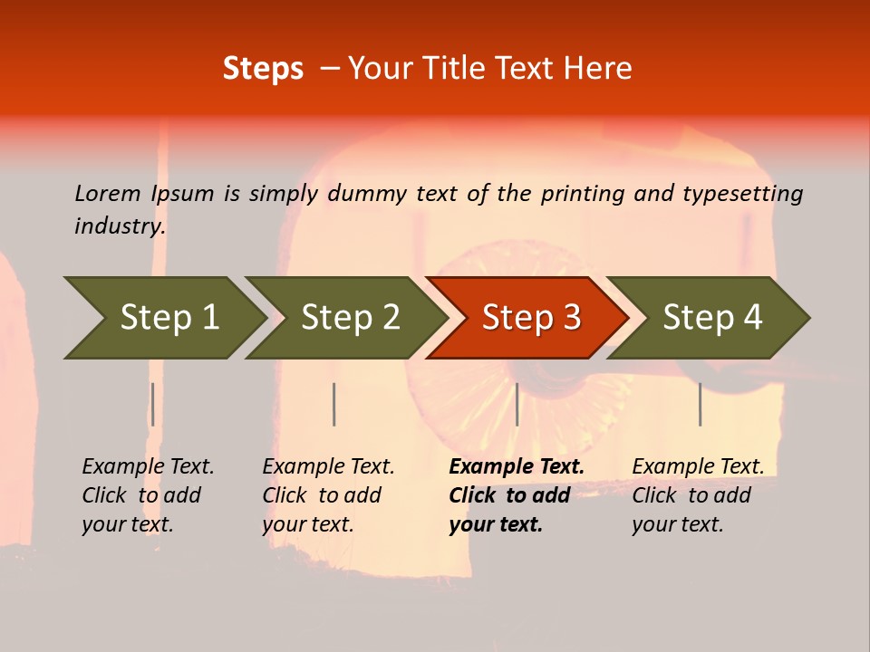 Glass Romance Place PowerPoint Template