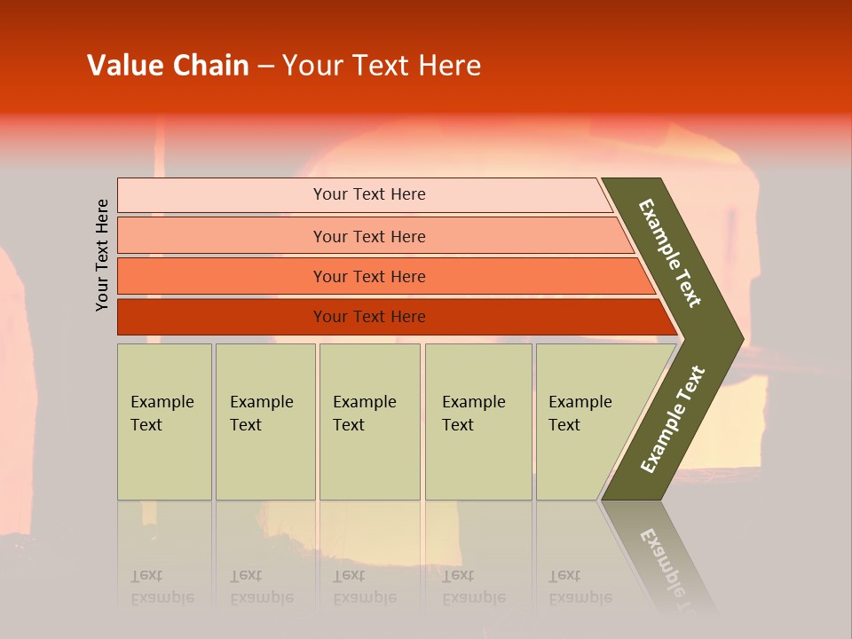Glass Romance Place PowerPoint Template