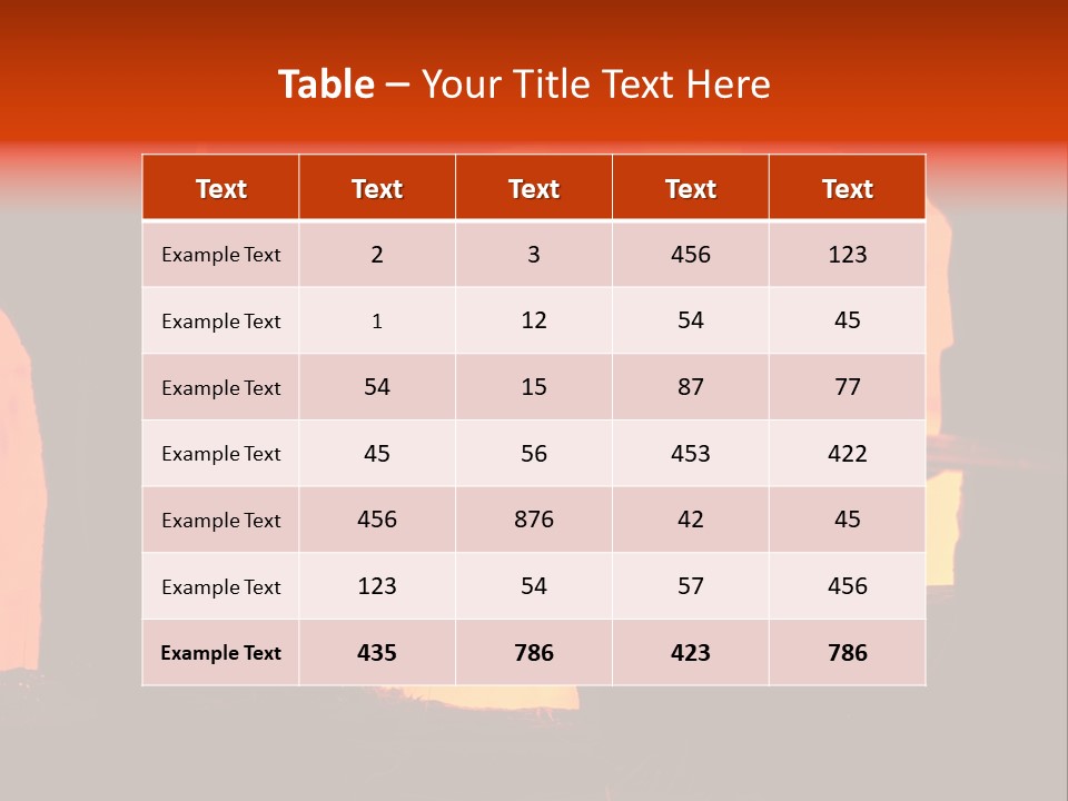 Glass Romance Place PowerPoint Template