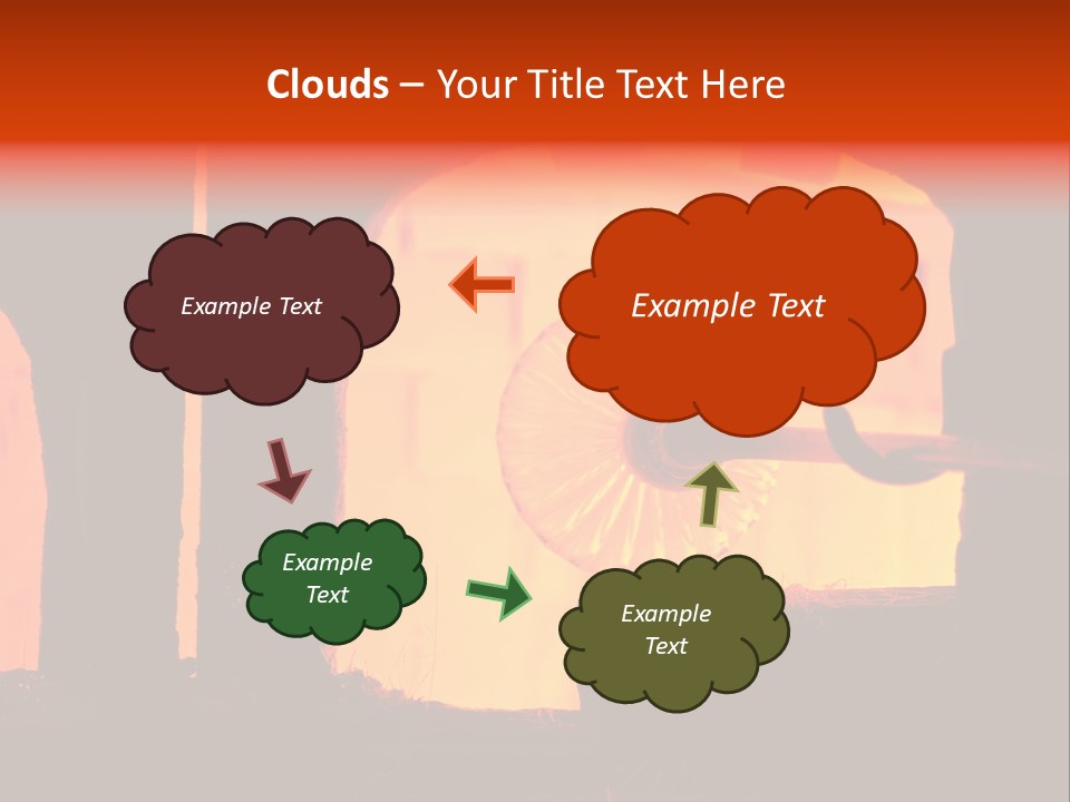 Glass Romance Place PowerPoint Template