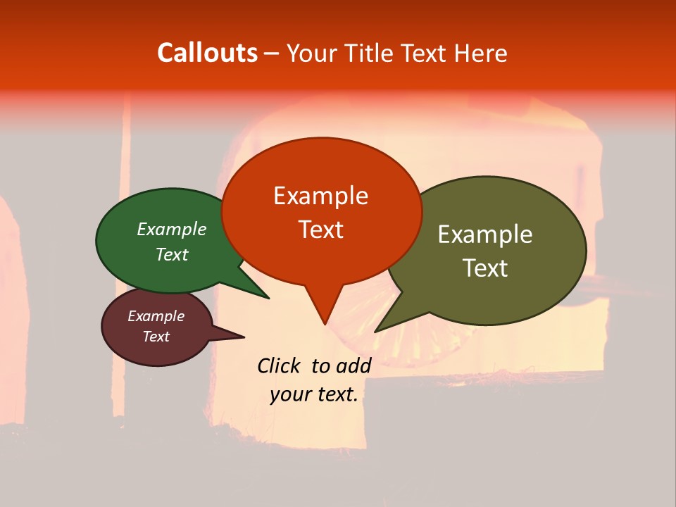Glass Romance Place PowerPoint Template