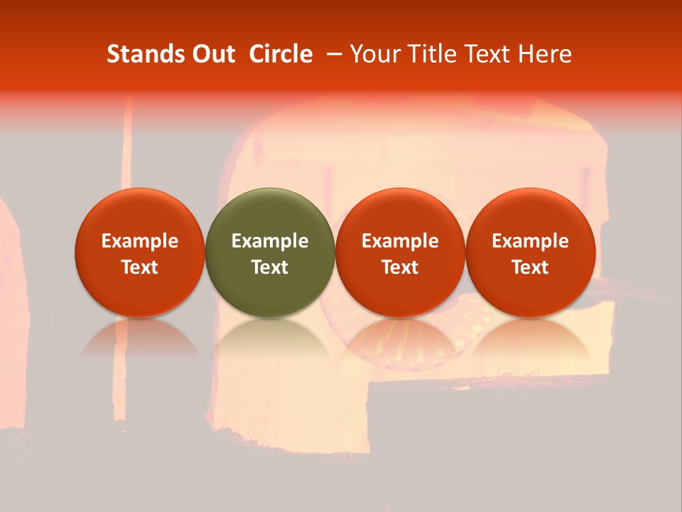 Glass Romance Place PowerPoint Template