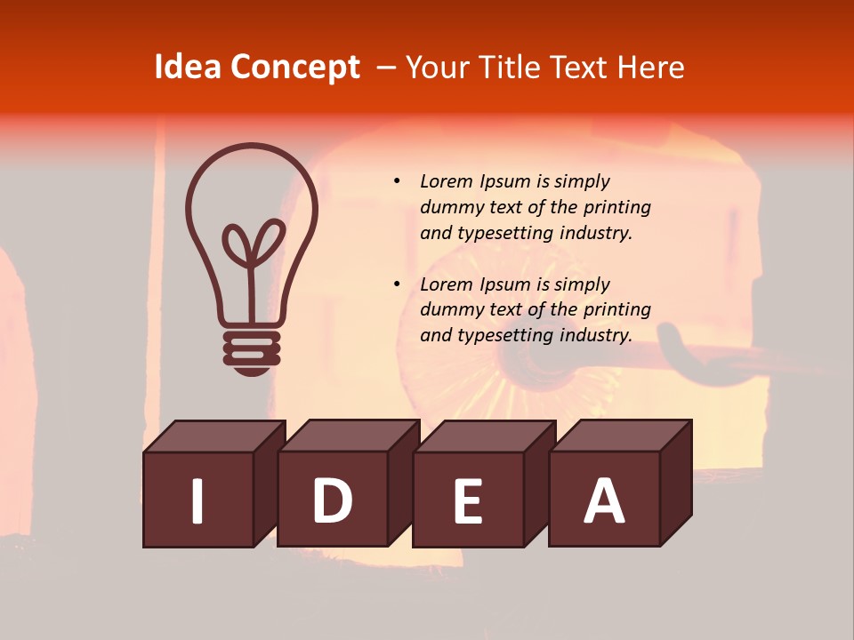 Glass Romance Place PowerPoint Template