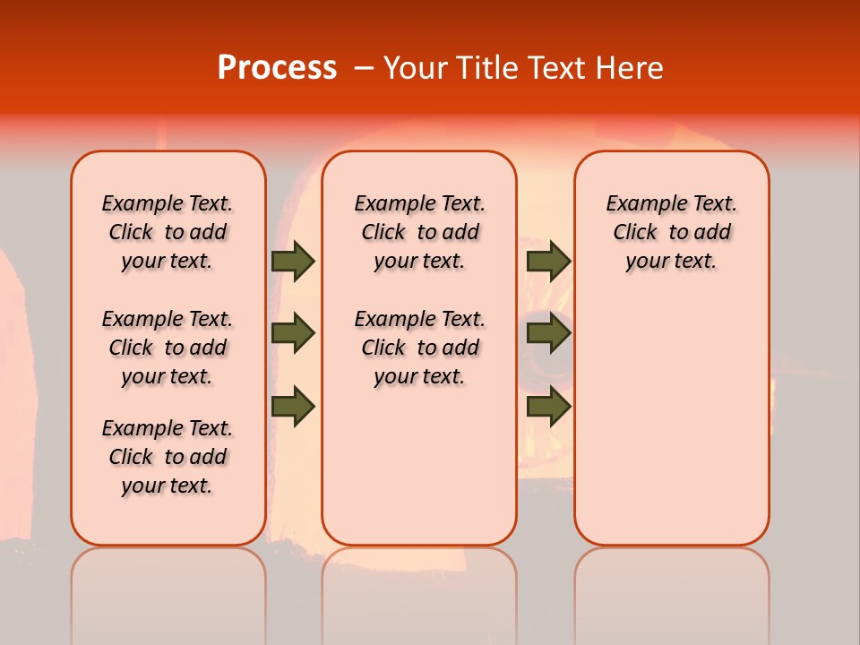 Glass Romance Place PowerPoint Template