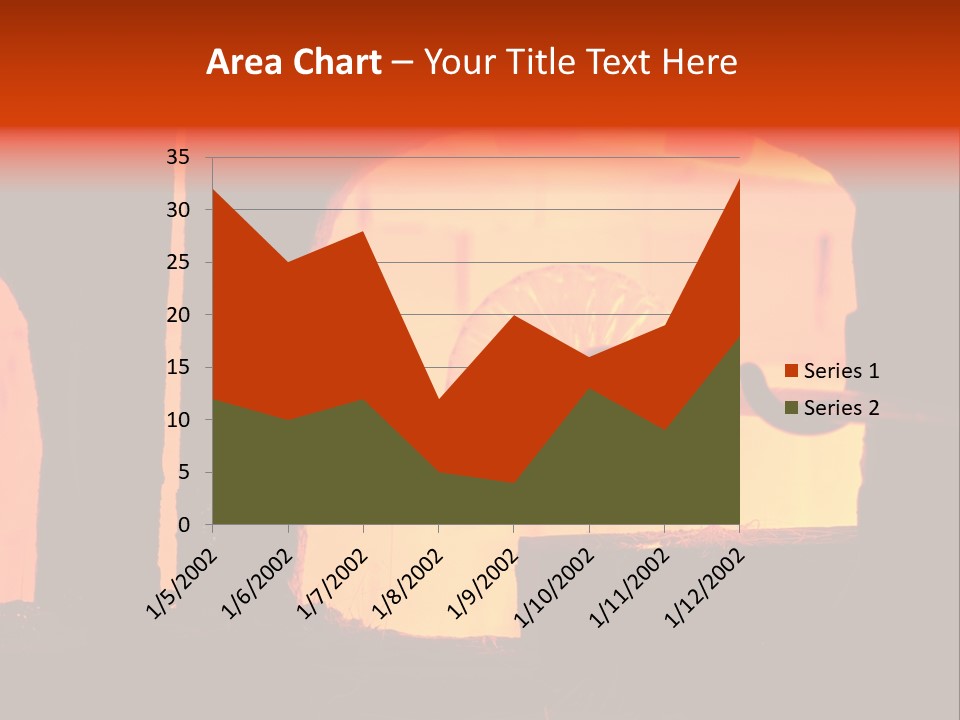 Glass Romance Place PowerPoint Template