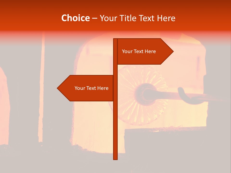 Glass Romance Place PowerPoint Template
