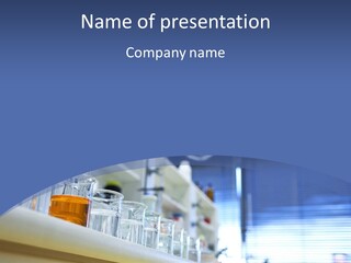 Analysis Measure Technology PowerPoint Template