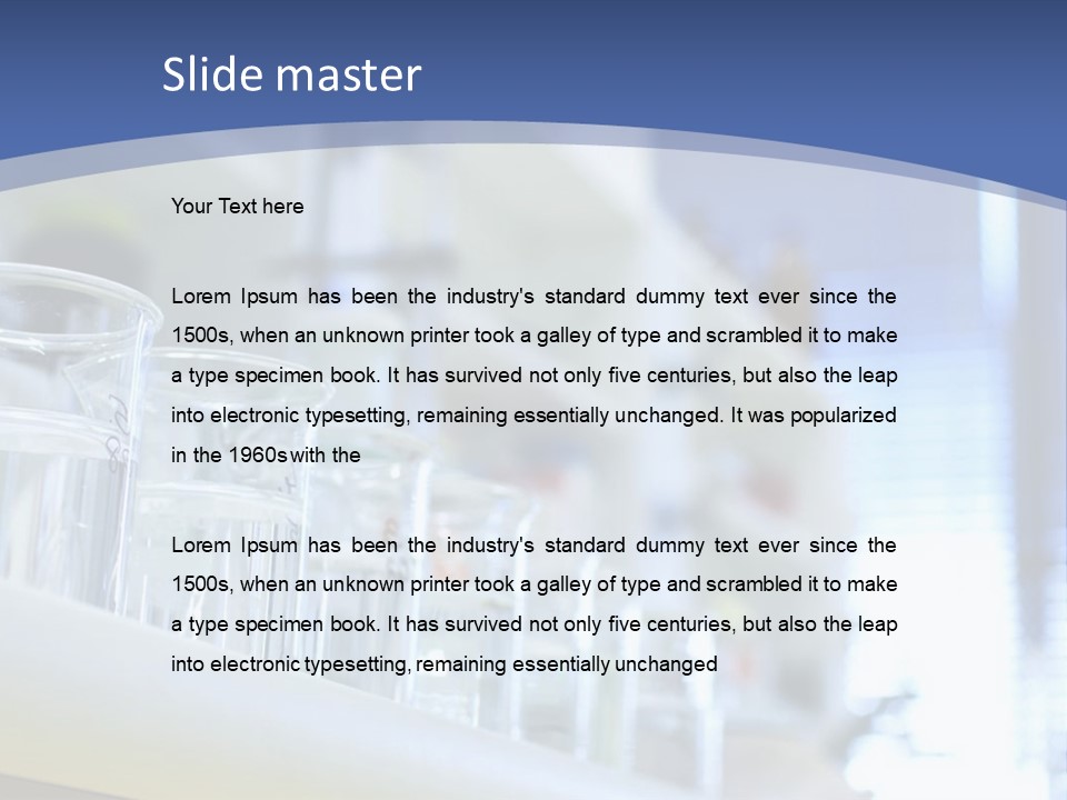 Analysis Measure Technology PowerPoint Template