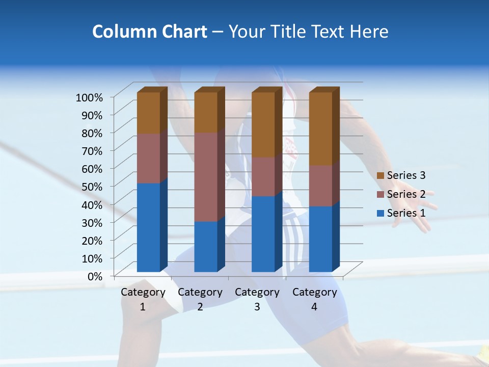 Fastest Bronze Competitor PowerPoint Template