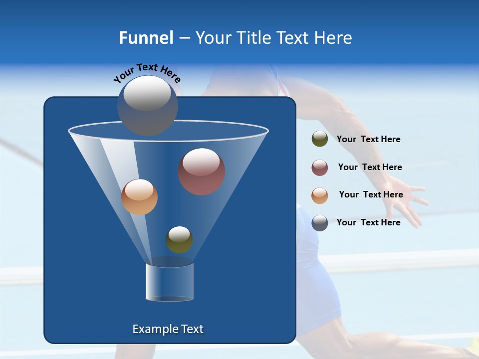 Fastest Bronze Competitor PowerPoint Template