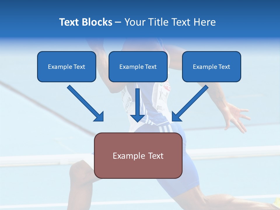 Fastest Bronze Competitor PowerPoint Template