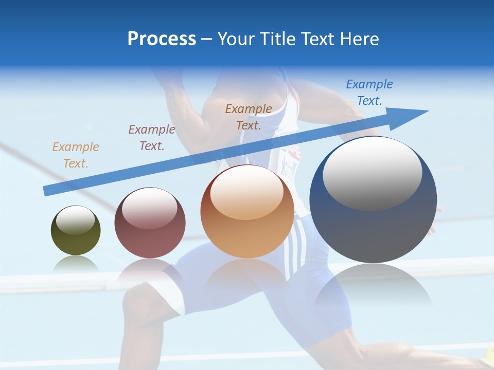 Fastest Bronze Competitor PowerPoint Template