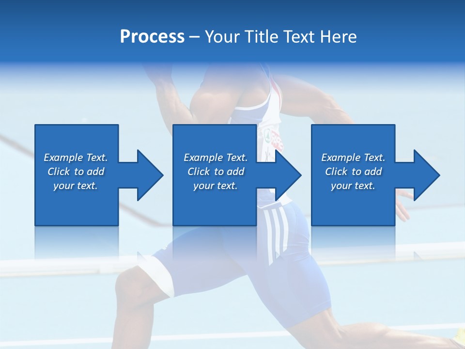Fastest Bronze Competitor PowerPoint Template
