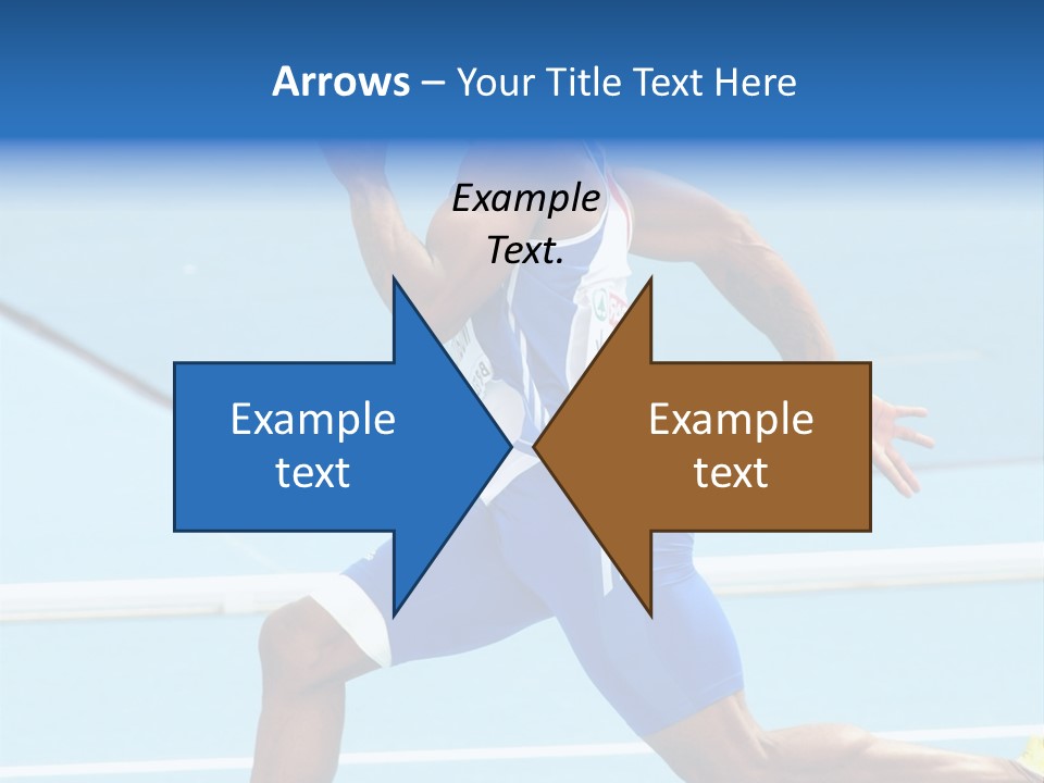 Fastest Bronze Competitor PowerPoint Template