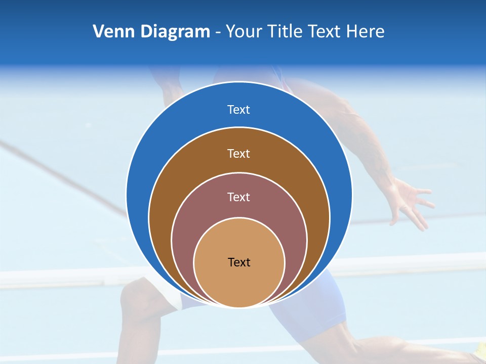 Fastest Bronze Competitor PowerPoint Template