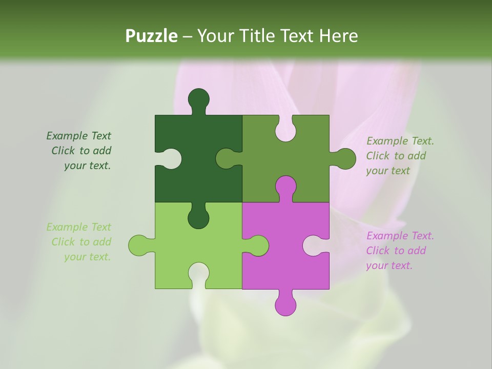 Medicinal Tropic Fragrant PowerPoint Template