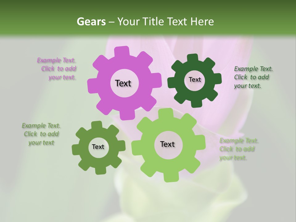 Medicinal Tropic Fragrant PowerPoint Template