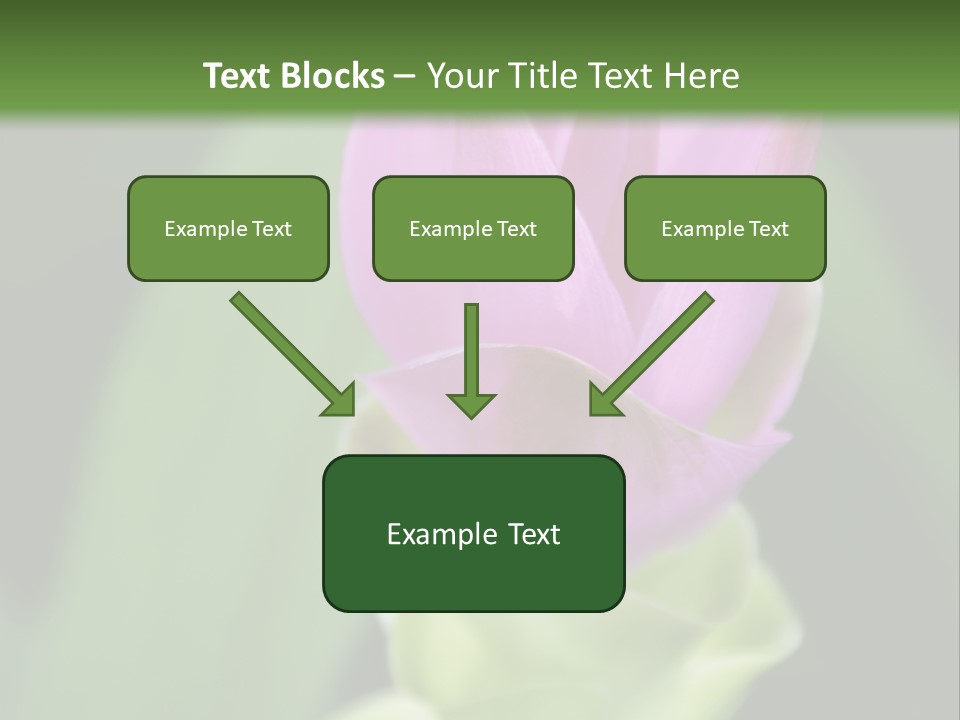 Medicinal Tropic Fragrant PowerPoint Template