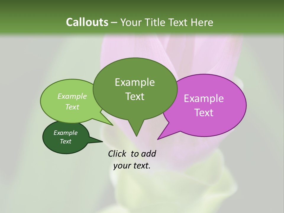 Medicinal Tropic Fragrant PowerPoint Template