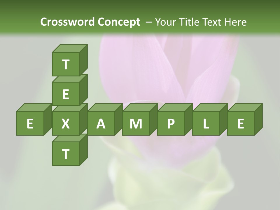 Medicinal Tropic Fragrant PowerPoint Template