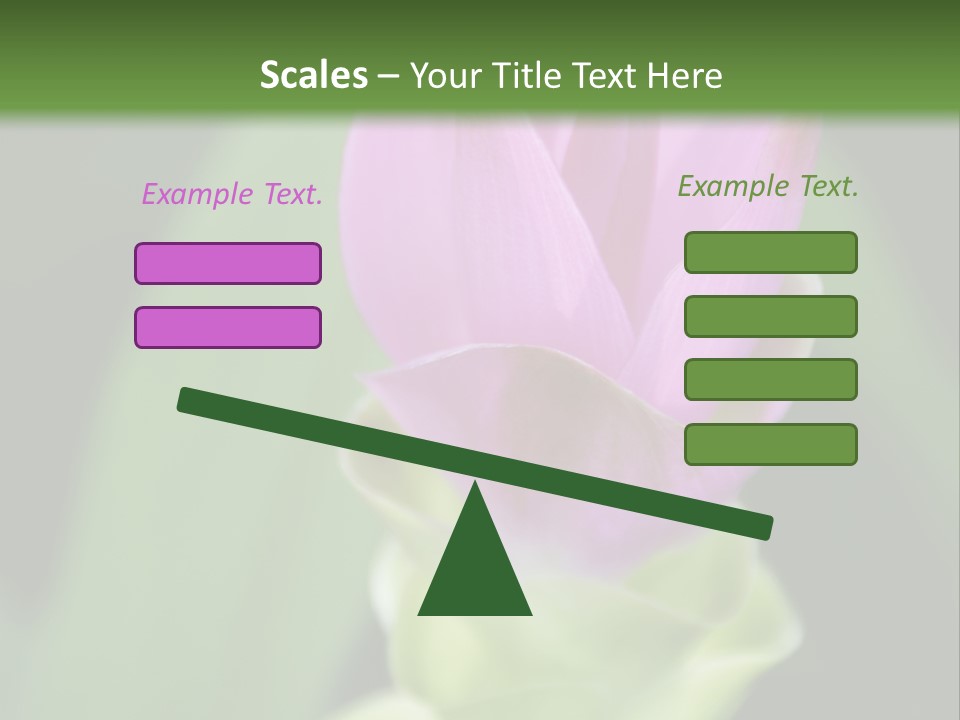 Medicinal Tropic Fragrant PowerPoint Template