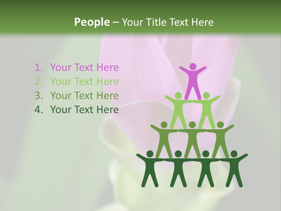 Medicinal Tropic Fragrant PowerPoint Template