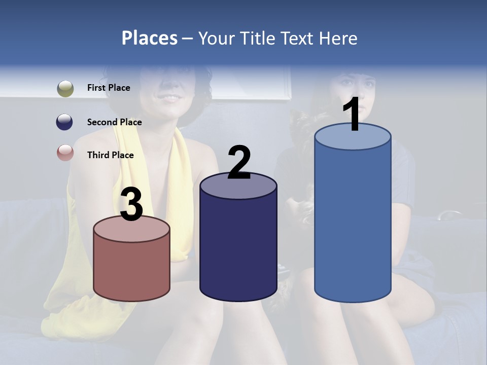 Terrier Brunette Affected PowerPoint Template