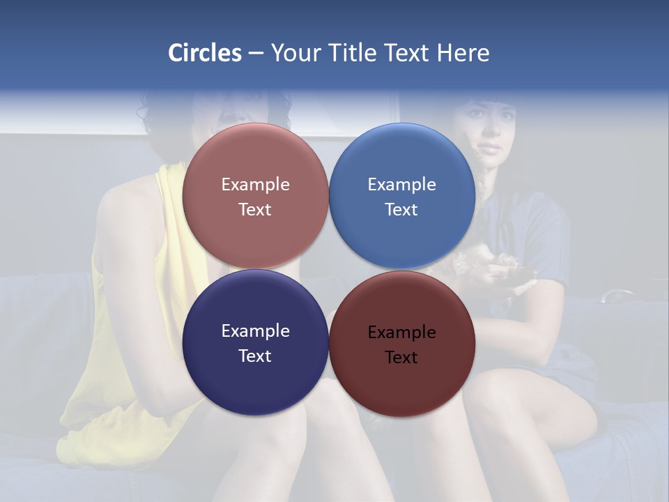 Terrier Brunette Affected PowerPoint Template