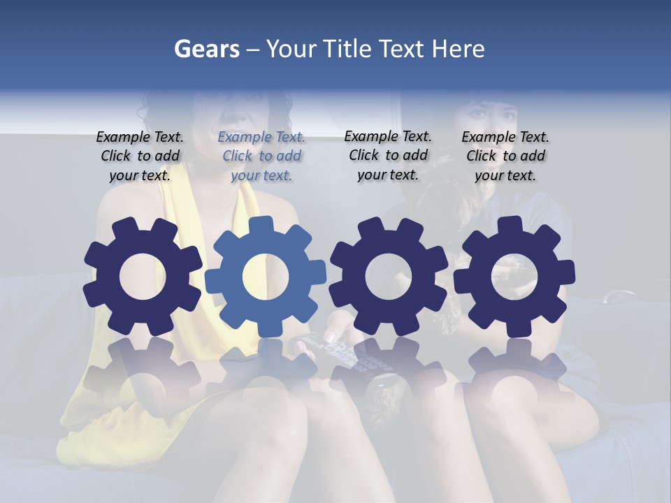 Terrier Brunette Affected PowerPoint Template