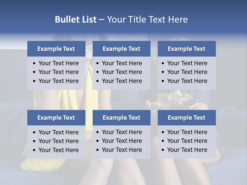 Terrier Brunette Affected PowerPoint Template