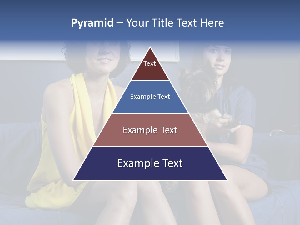 Terrier Brunette Affected PowerPoint Template