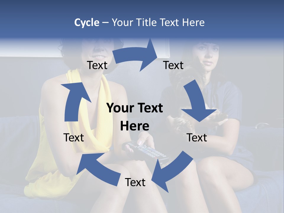 Terrier Brunette Affected PowerPoint Template