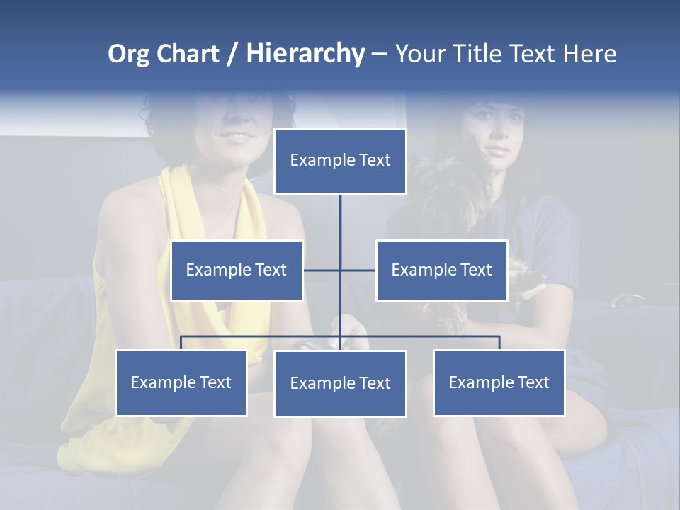 Terrier Brunette Affected PowerPoint Template