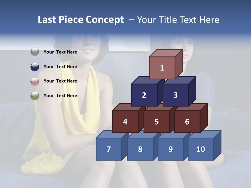 Terrier Brunette Affected PowerPoint Template