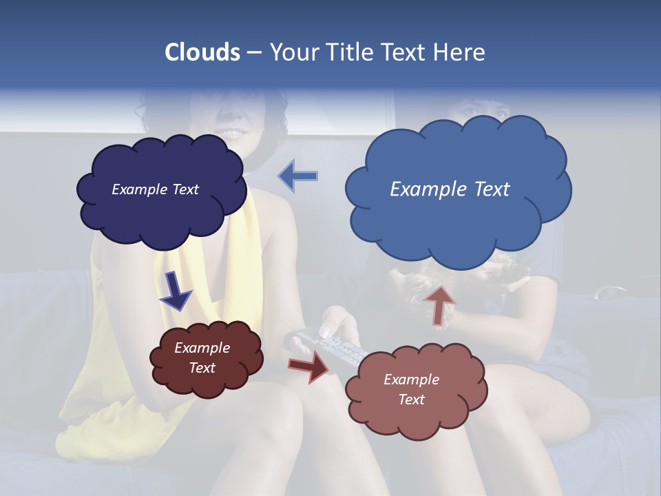 Terrier Brunette Affected PowerPoint Template