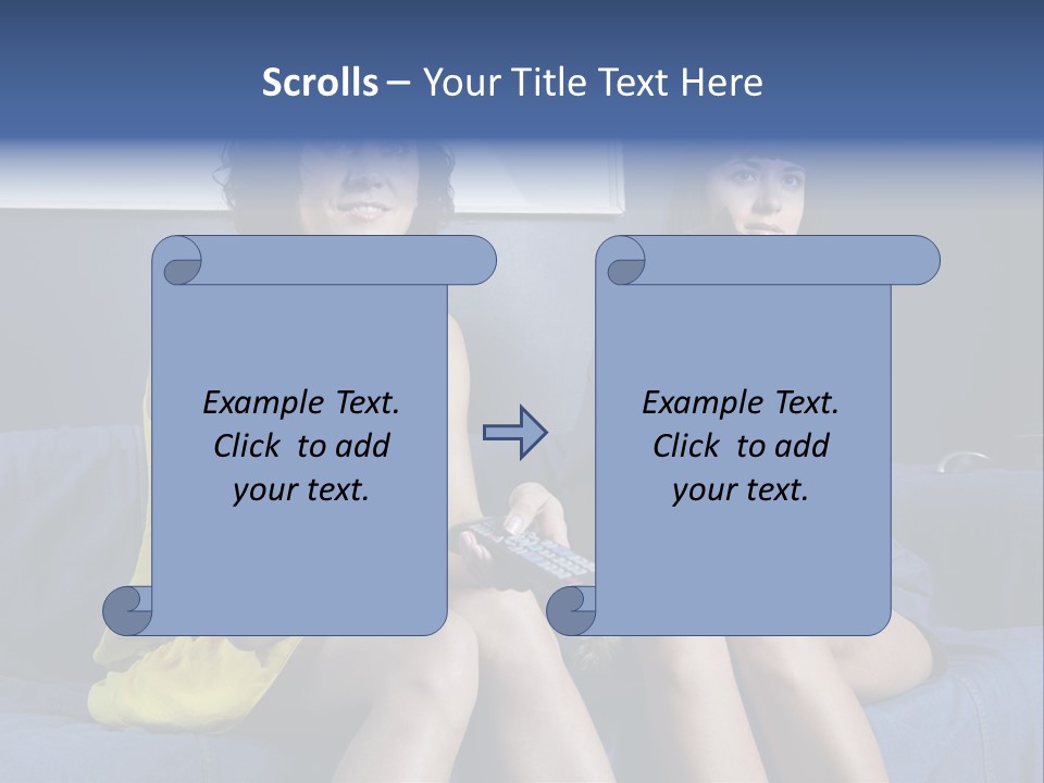 Terrier Brunette Affected PowerPoint Template