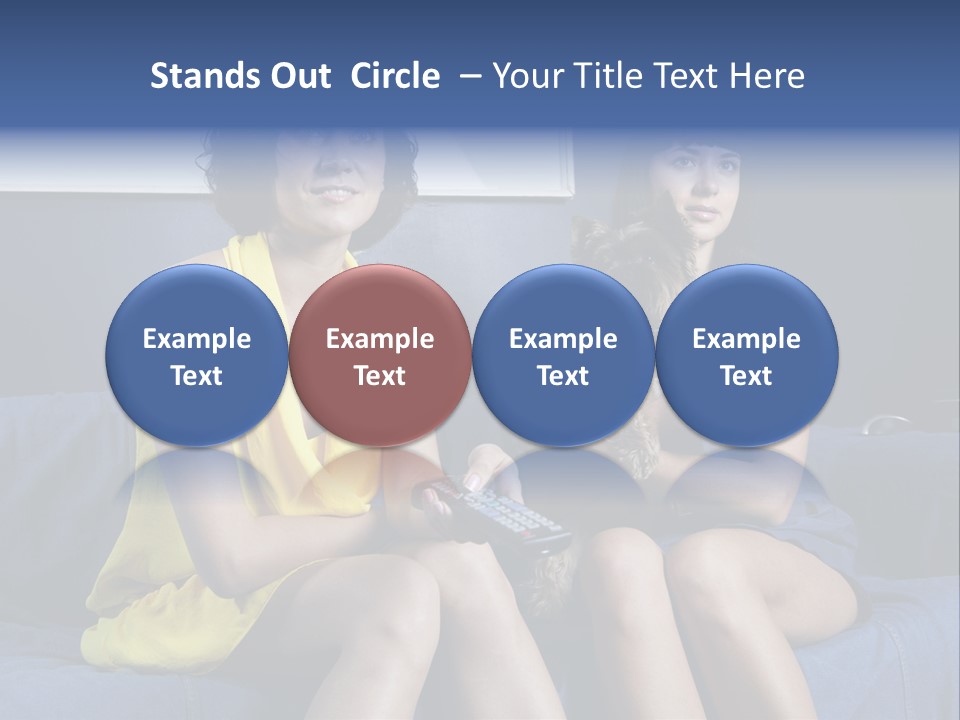 Terrier Brunette Affected PowerPoint Template