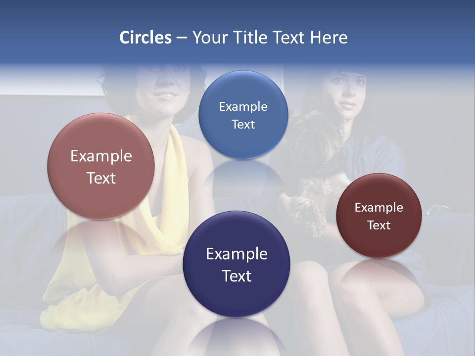 Terrier Brunette Affected PowerPoint Template