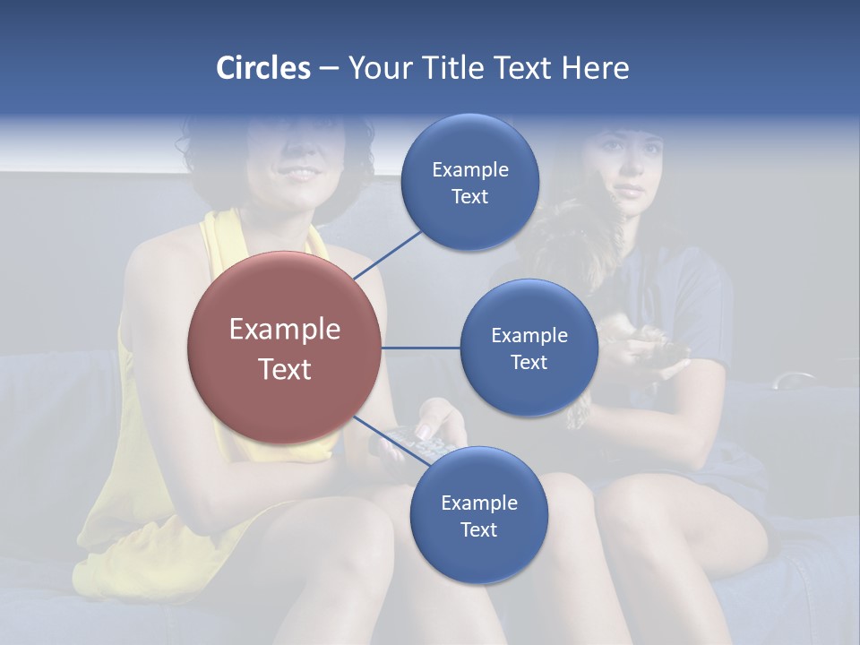 Terrier Brunette Affected PowerPoint Template